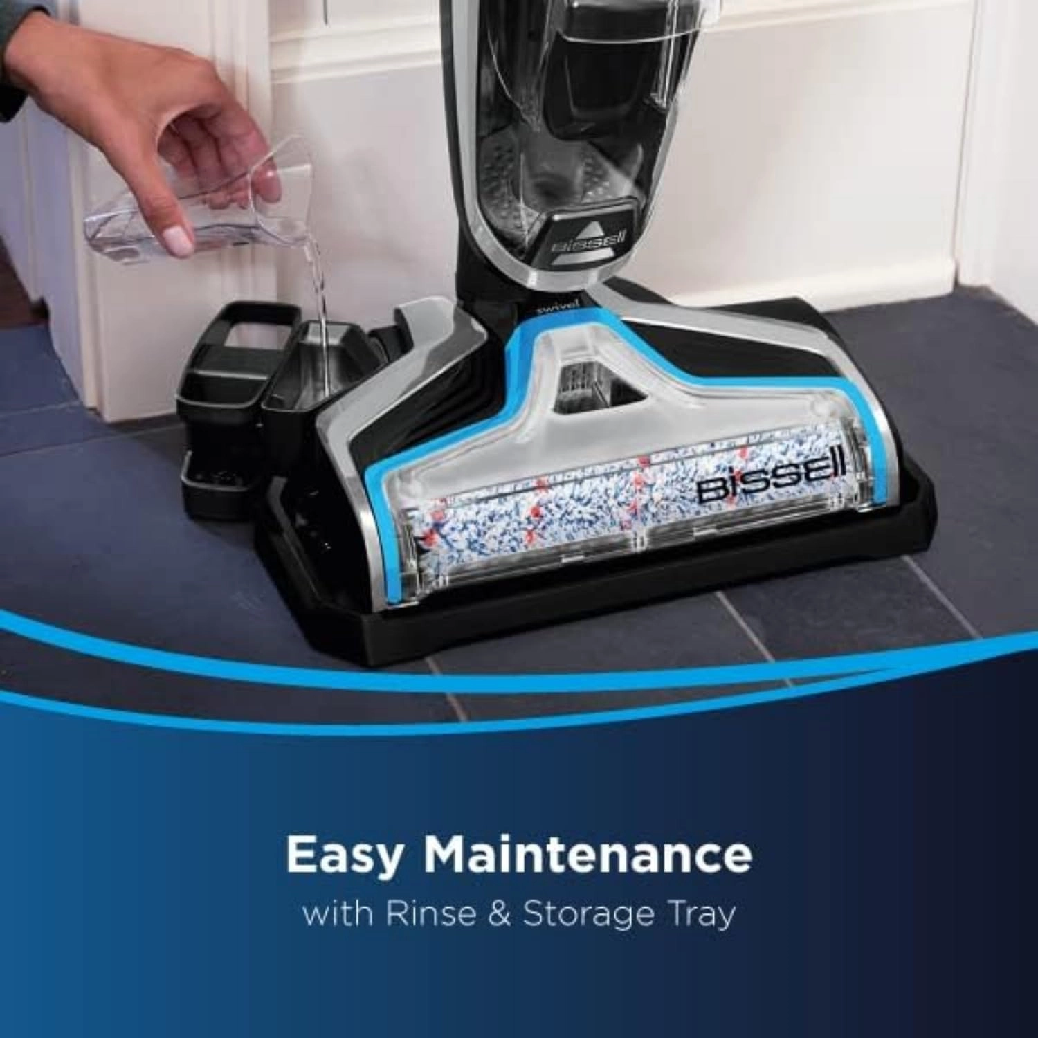 جاروبرقی وکف شوی بیسل مدل   cross wave advance pro 2223e