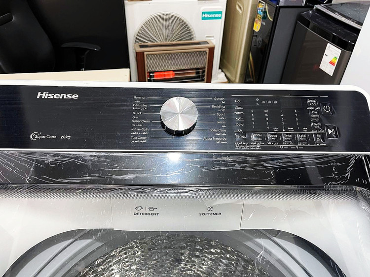 لباسشویی هایسنس 20 کیلویی مدل WT3T2023 درب از بالا